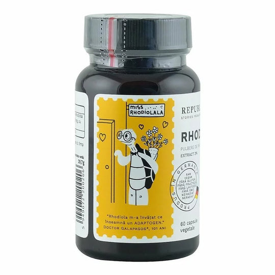 Rhodiola Ecologica din India (400 mg) - extract 3% Republica BIO, 60 capsule (29,7 g)